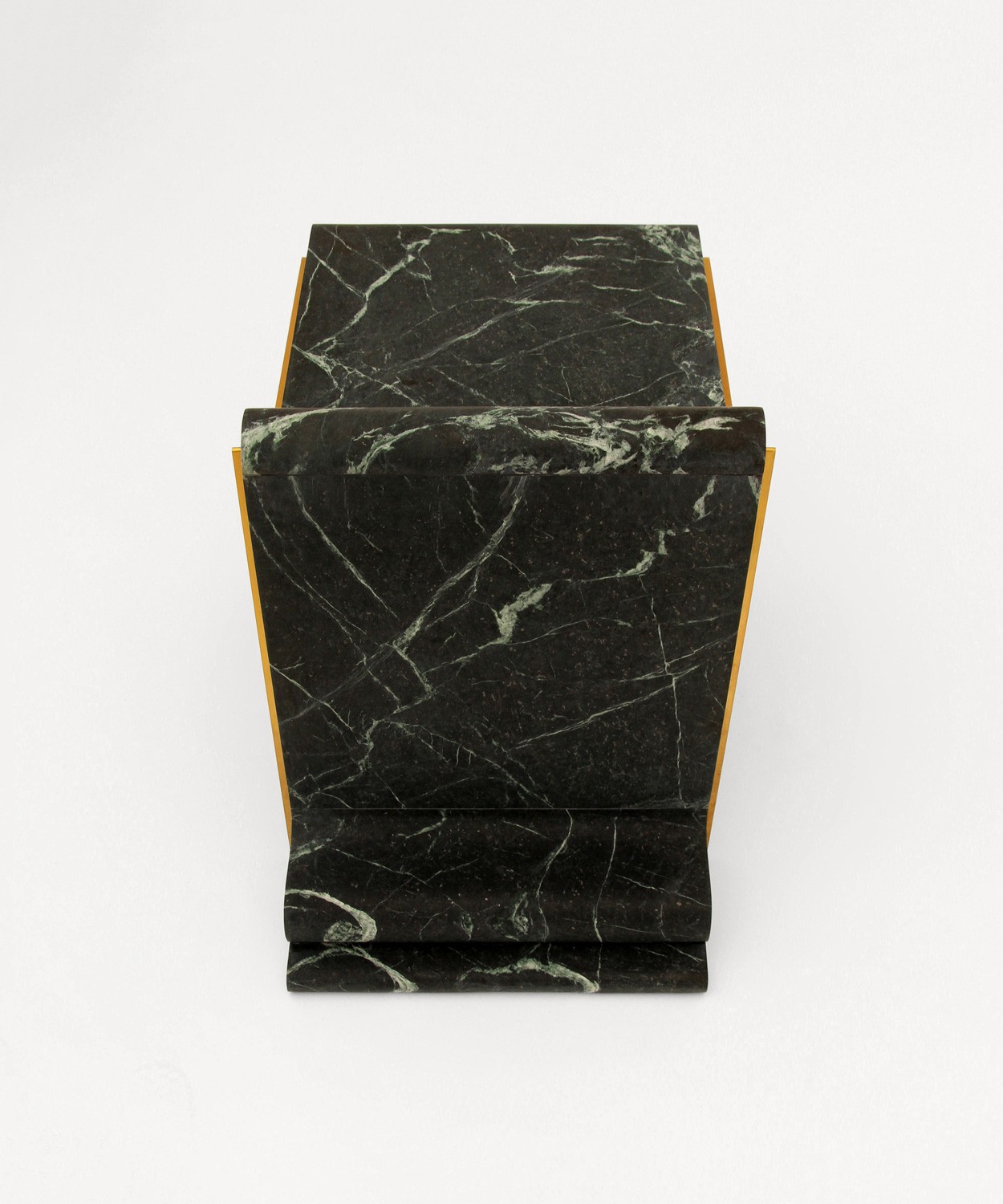 Bower Studios chair Melt Chair carved marble antique brass unique designer chair luxury contemporary design furniture gallery show exhibition one-of-a-kind